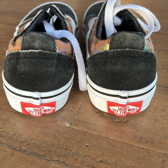 Vans ward low metallic checkerboard sneakers - Picture 8 of 9